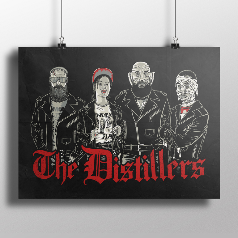 The Distillers: Halloween Special - Poster (ON SALE)