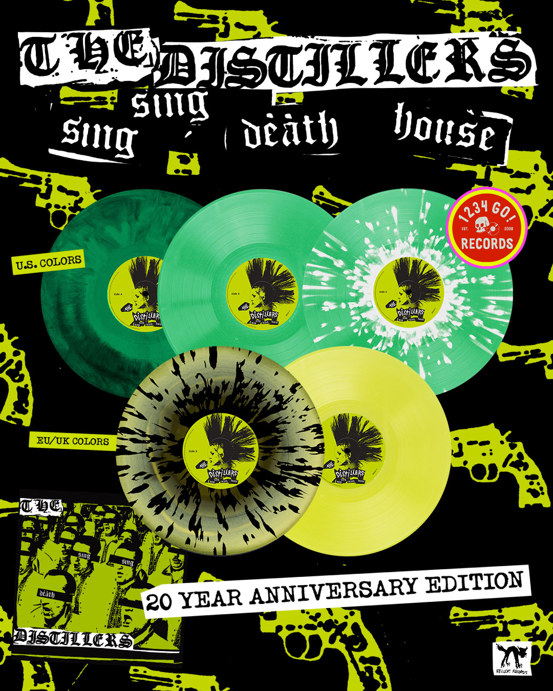 The Distillers Sing Sing Death House: 20th Anniversary Vinyl